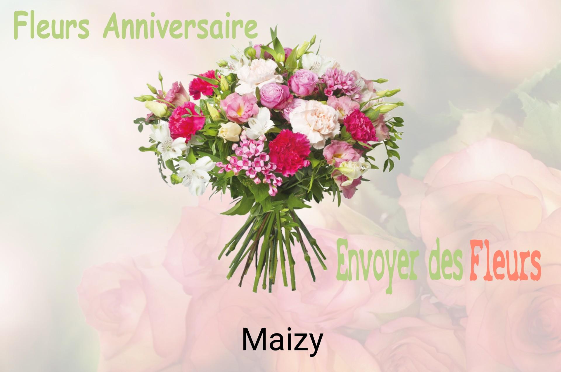 Bouquet de fleurs d’anniversaire livré à Maizy